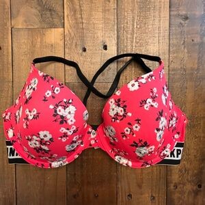 Floral Pink Bra